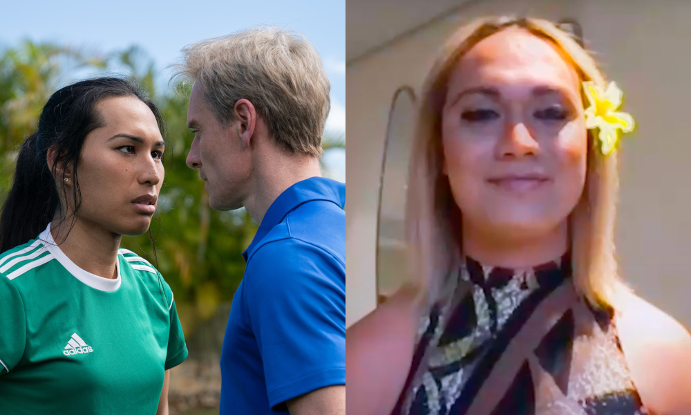 Exclusif : la star du football trans Jaiyah Saelua apporte l’identité « Fa’afafine » aux « prochains objectifs gagnés » Exclusif : la star du football trans Jaiyah Saelua apporte l'identité "Fa'afafine" aux "prochains objectifs gagnés"