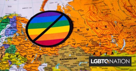 La Russie décide d'interdire le mouvement pour les droits LGBTQ+