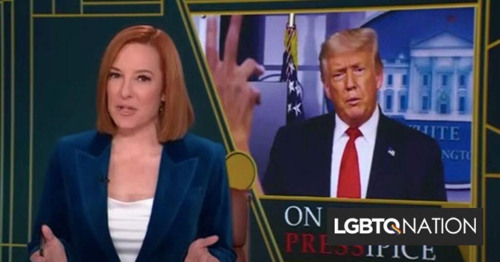 Jen Psaki fustige la volonté « autoritaire » de Donald Trump de punir les journalistes qui le critiquent Jen Psaki fustige la volonté « autoritaire » de Donald Trump de punir les journalistes qui le critiquent