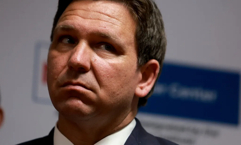 Ron DeSantis, en photo.