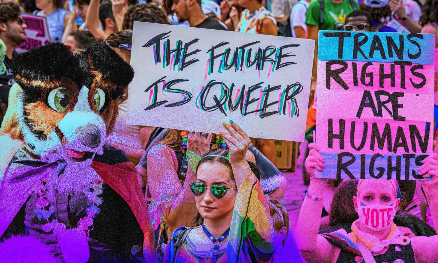 Six fois, la communauté LGBTQ+ et ses alliés se sont battus ensemble pour un avenir meilleur en 2023 Six times the LGBTQ+ community and allies came together in 2023
