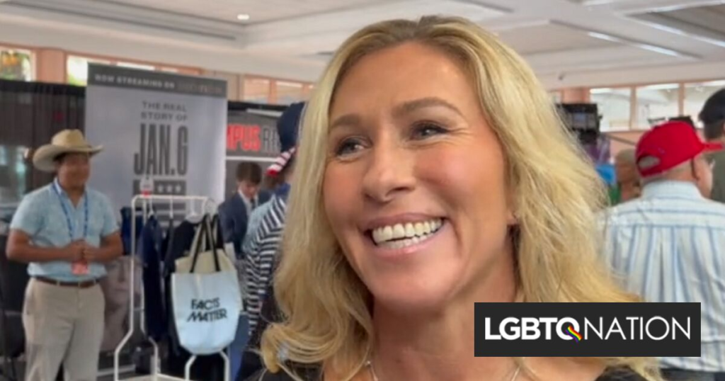 La majorie Taylor Greene veut détruire à nouveau la Chambre en expulsant le président Mike Johnson La majorie Taylor Greene veut détruire à nouveau la Chambre en expulsant le président Mike Johnson