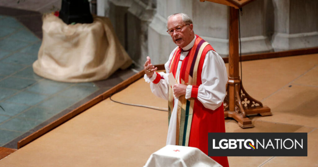 L’évêque Gene Robinson est sur le chemin de la sainteté et il le sait L'évêque Gene Robinson est sur le chemin de la sainteté et il le sait