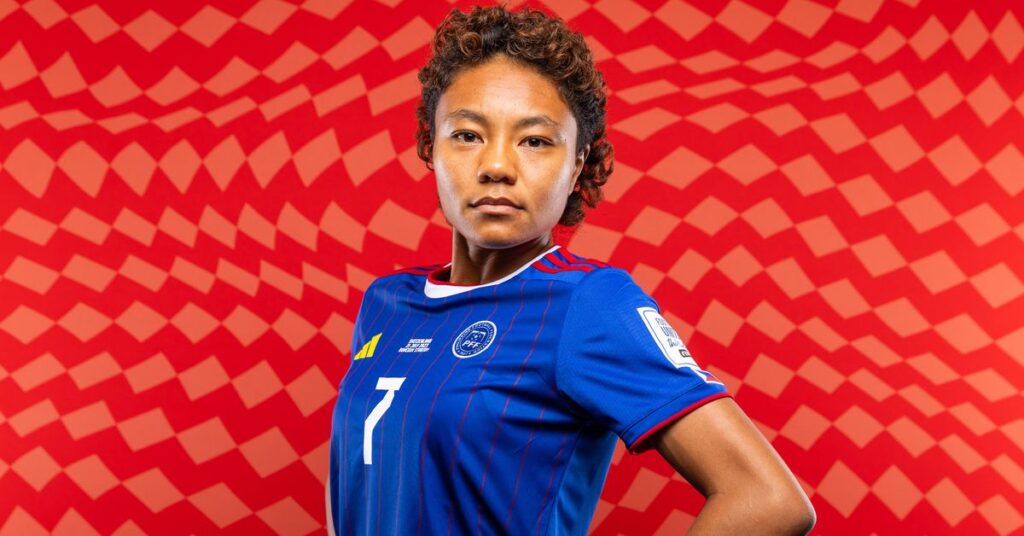 La star de la Coupe du monde de football, Sarina Bolden, apprécie le « pouvoir » de jouer avec le genre La star de la Coupe du monde de football, Sarina Bolden, apprécie le « pouvoir » de jouer avec le genre