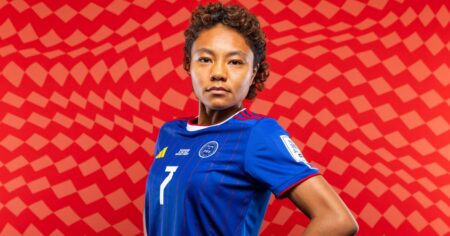 La star de la Coupe du monde de football, Sarina Bolden, apprécie le « pouvoir » de jouer avec le genre