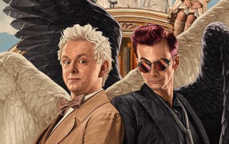 La star de Good Omens, David Tennant, dit qu’embrasser Michael Sheen était « assez amusant »