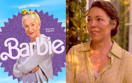 Helen Mirren sur sa scène coupée de Barbie avec Olivia Colman : "C'était très drôle"