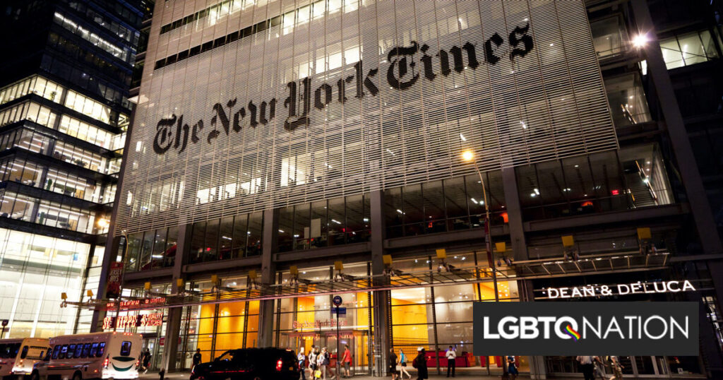 Les projets de loi anti-trans continuent de citer le New York Times Les projets de loi anti-trans continuent de citer le New York Times