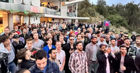 Dans les coulisses de la soirée Big Gay Super Bowl de Los Angeles, probablement la plus grande au monde