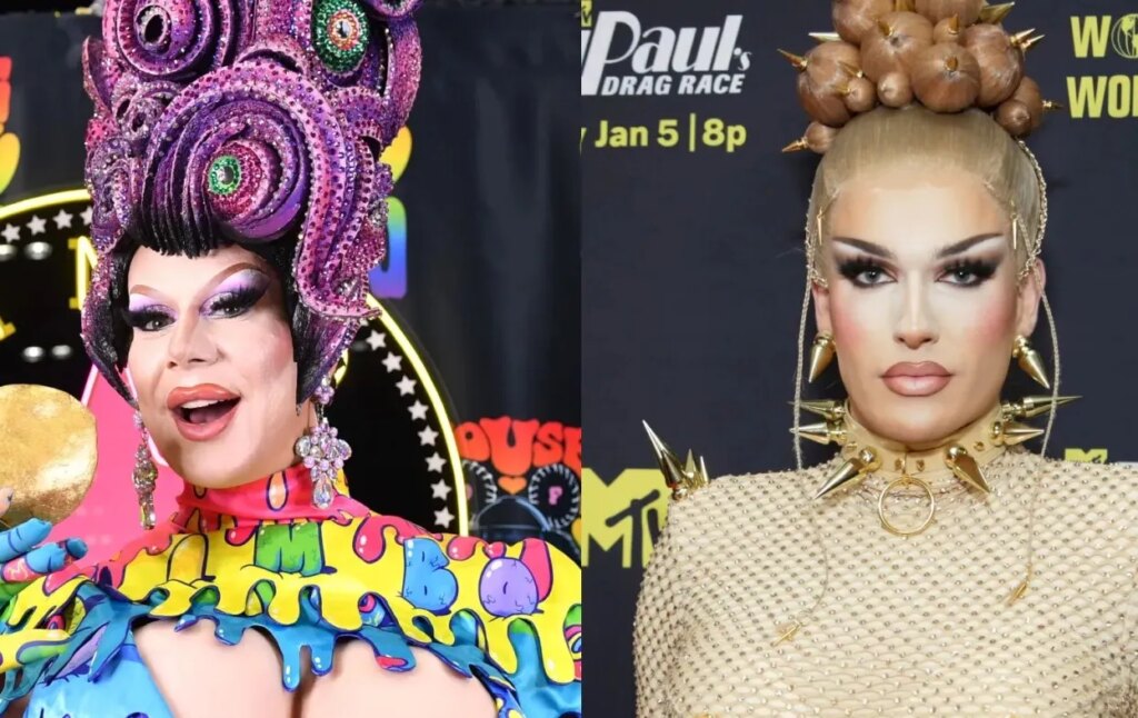 La star de Drag Race, Jimbo, répond aux comparaisons avec Plane Jane de la saison 16 : « C'est de la drague, c'est de l'expression » La star de Drag Race, Jimbo, répond aux comparaisons avec Plane Jane de la saison 16 : "C'est de la drague, c'est de l'expression"
