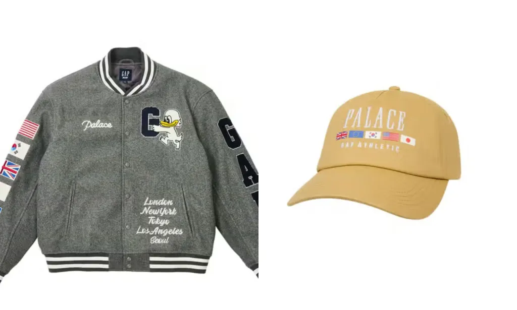 Les acheteurs peuvent se procurer des blousons et des casquettes dans le cadre de la collection.  (Gap/Palais)