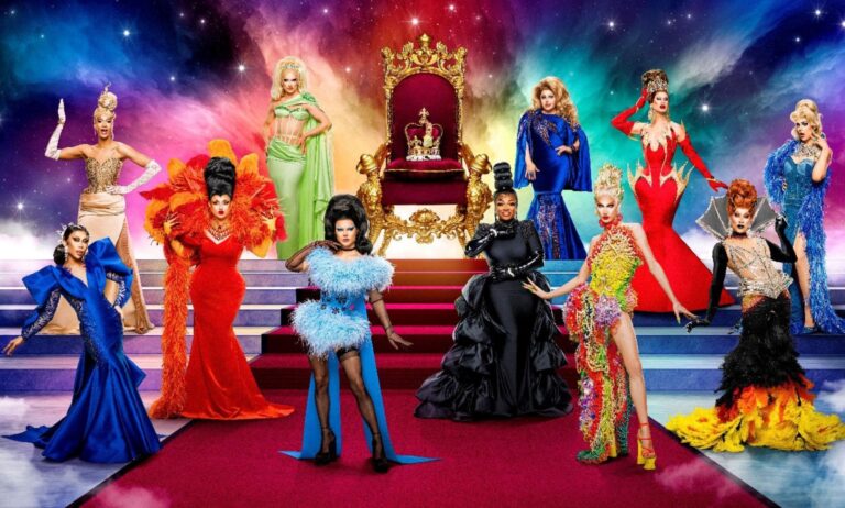 The cast of RuPaul