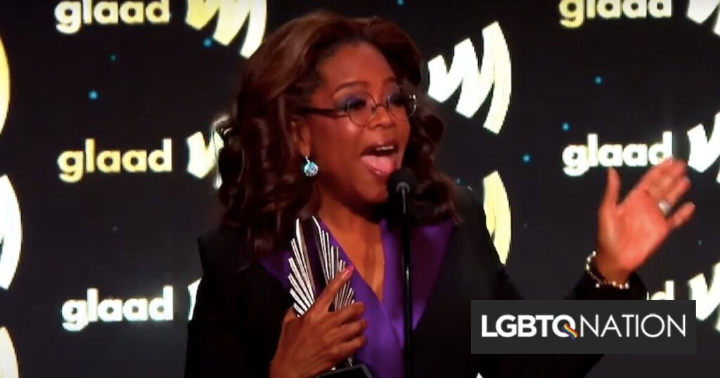Dans un discours touchant, Oprah Winfrey parle de son frère décédé du sida Dans un discours touchant, Oprah Winfrey parle de son frère décédé du sida
