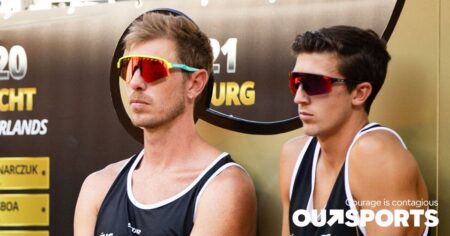 L'équipe gay de beach-volley composée de Kyle Friend et Tim Brewster trouve l'amour sur le sable