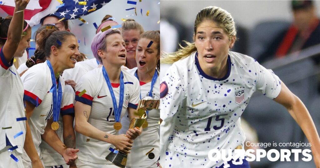 La fraternité de l'USWNT se rallie derrière Megan Rapinoe après les messages anti-LGBTQ de Korbin Albert La fraternité de l'USWNT se rallie derrière Megan Rapinoe après les messages anti-LGBTQ de Korbin Albert