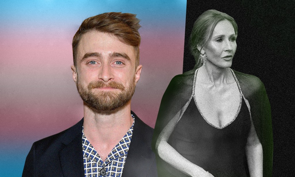Daniel Radcliffe et JK Rowling