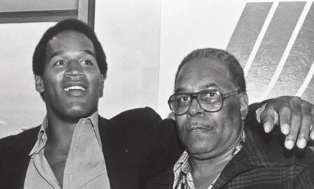 OJ Simpson and his father Jimmy Lee Simpson, who was reportedly gay and performed as a drag queen in San Francisco