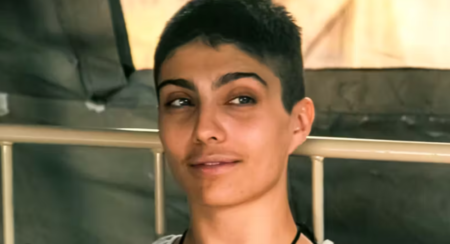 Xelia Mendes-Jones, who plays non-binary Aspirant Dane in Fallout