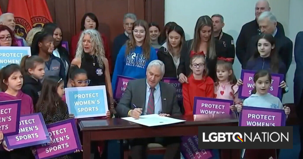 Le juge annule l'interdiction des sports anti-trans du comté de Long Island Le juge annule l'interdiction des sports anti-trans du comté de Long Island