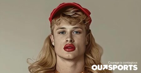 Un fan de RuPaul a mis Harrison Butker dans les rôles de femme au foyer et de servante et vous ne le manquerez jamais