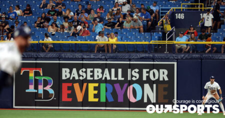 Le retour arc-en-ciel des Rays de Tampa Bay à Ron DeSantis, et ce piège à soif de la MLB a un sourire All-Star