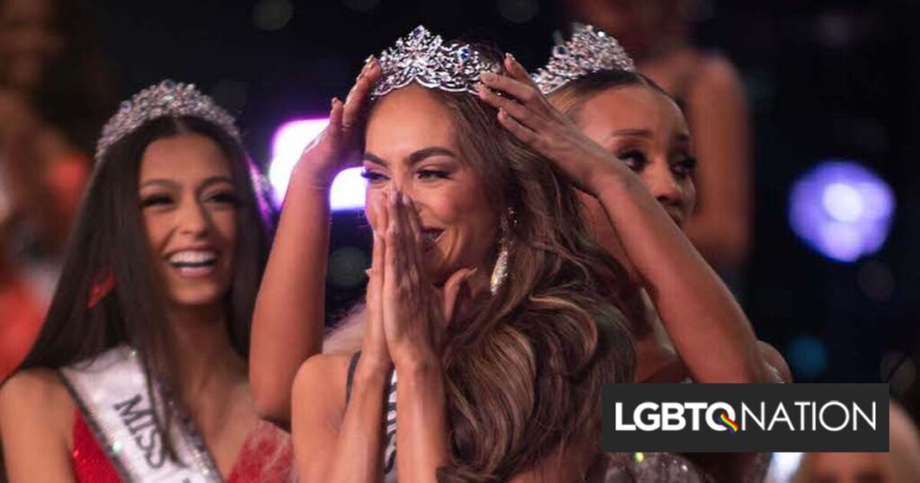 La copropriétaire de Miss Univers déclare que les femmes trans « ne peuvent pas gagner » le concours La copropriétaire de Miss Univers déclare que les femmes trans « ne peuvent pas gagner » le concours