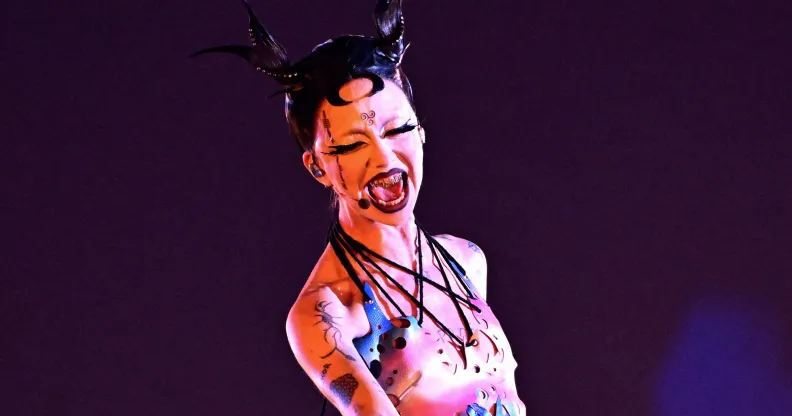 Bambie Thug réaffirme son soutien à la Palestine alors qu'il aborde la question de la censure de l'Eurovision Bambie Thug réaffirme son soutien à la Palestine alors qu'il aborde la question de la censure de l'Eurovision