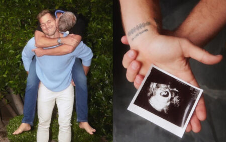 Colton Underwood attend son premier bébé avec son mari Jordan C. Brown