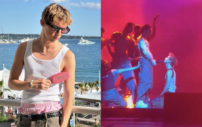 « Vous êtes fou » : Troye Sivan simulant le sexe oral en tournée devient viral