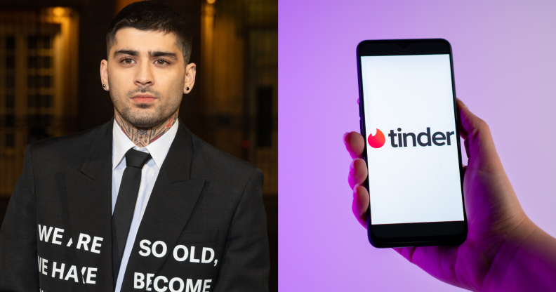 Zayn dit qu'il a été expulsé de Tinder pour « pêche au chat » après avoir utilisé de vraies photos de lui Zayn Malik a affirmé avoir été retiré de Tinder. (Getty)