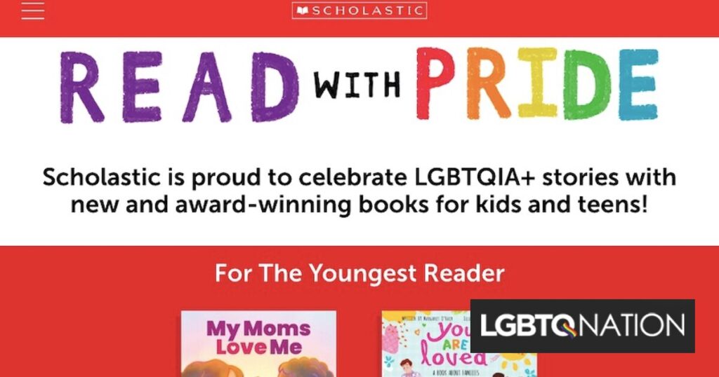 Scholastic publie un guide pédagogique sur la fierté avec des ressources pour lutter contre les interdictions de livres anti-LGBTQ+ Scholastic publie un guide pédagogique sur la fierté avec des ressources pour lutter contre les interdictions de livres anti-LGBTQ+