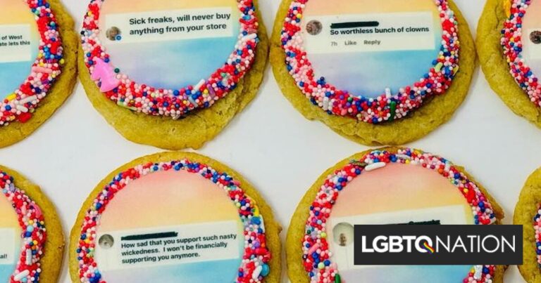 Une boulangerie transforme les messages homophobes en une délicieuse collecte de fonds pour les associations caritatives LGBTQ+