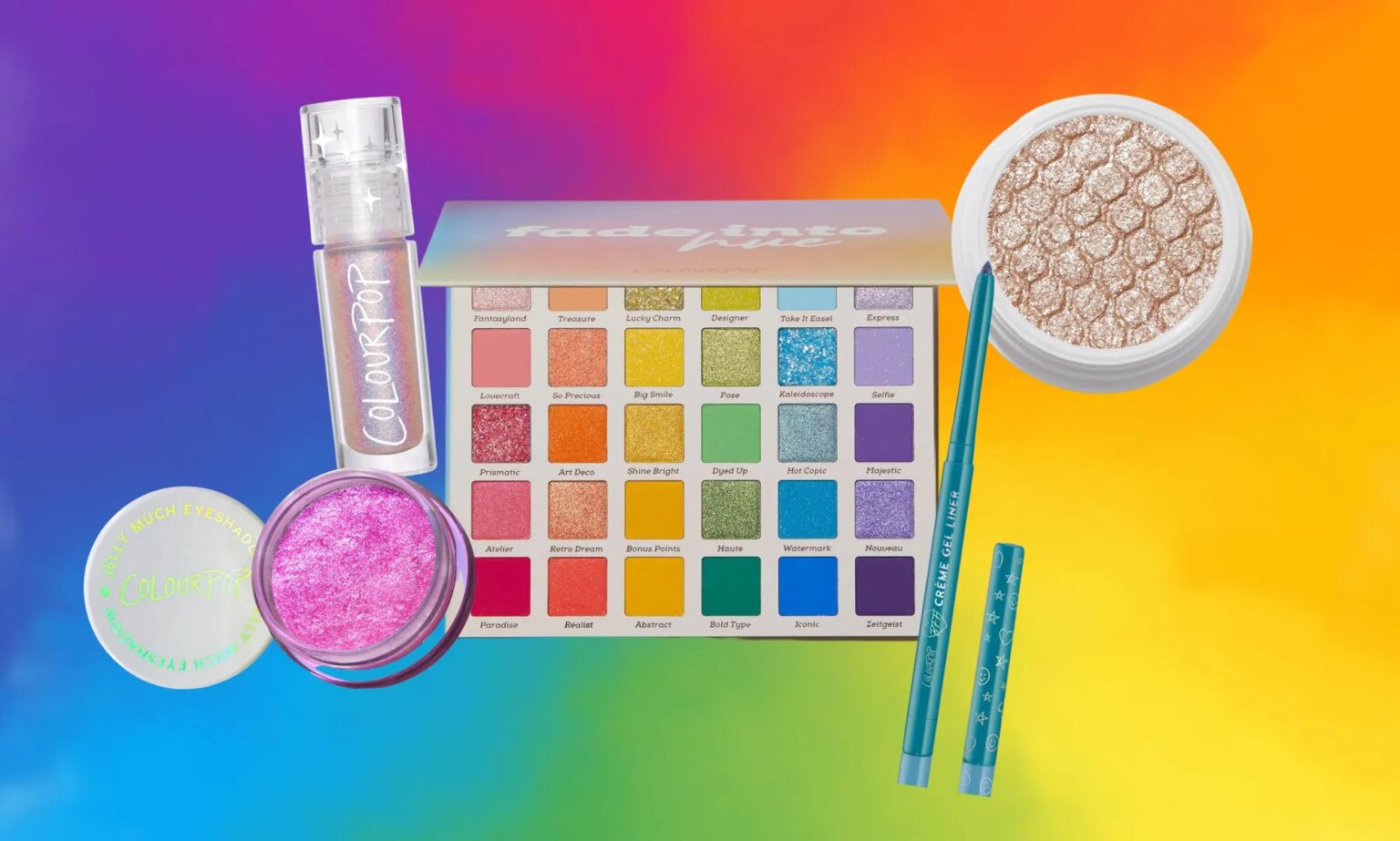 La gamme Pride de ColourPop comprend des essentiels prêts pour le festival ColourPop launches its Pride Month campaign with Pride-look makeup essentials
