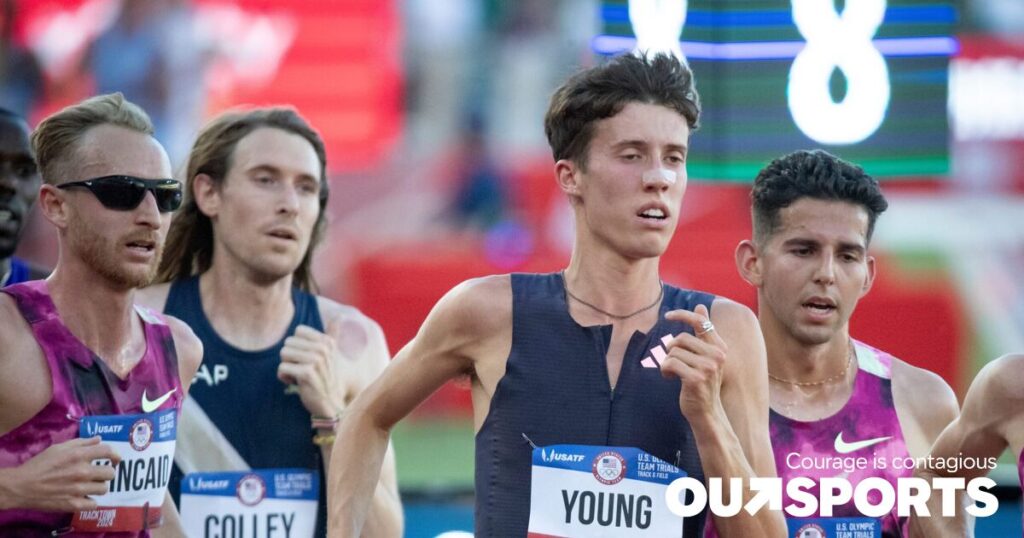 Nico Young se qualifie pour Paris, premier olympien gay américain d'athlétisme de l'histoire Nico Young se qualifie pour Paris, premier olympien gay américain d'athlétisme de l'histoire