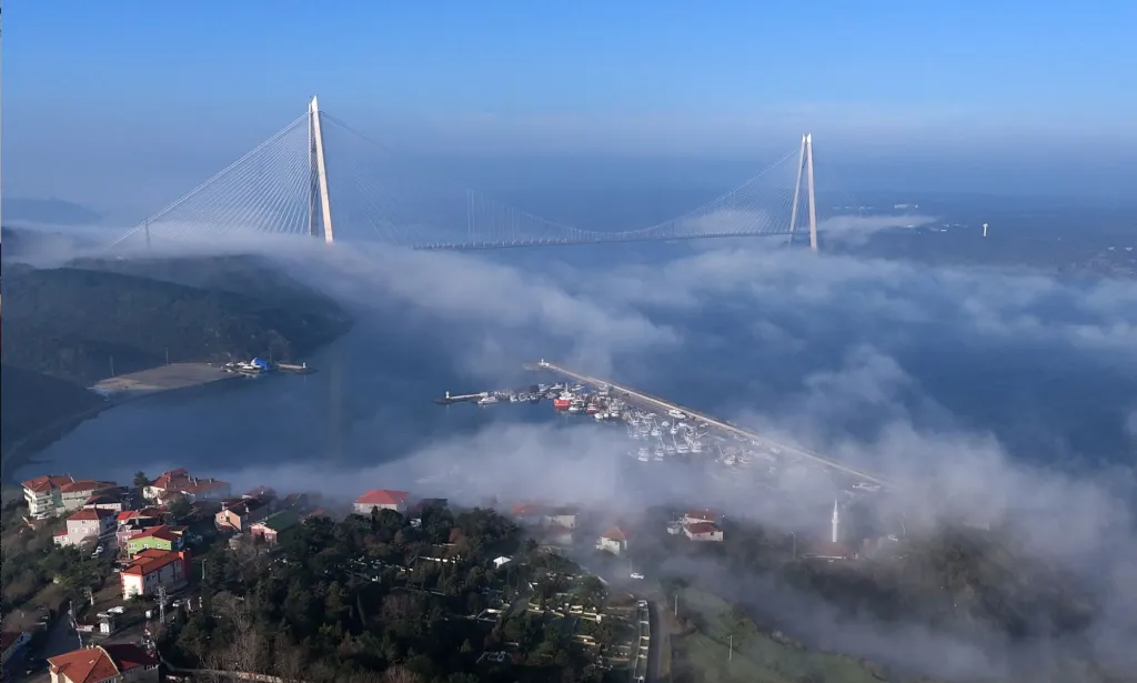 Vue sur la ville d'Istanbul
