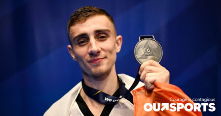 Jack Woolley aura son petit ami pour l'encourager au taekwondo aux Jeux olympiques d'été de Paris