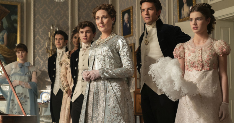 La star de Bridgerton, Hannah New, dit qu'il est « important » de montrer une relation polyamoureuse queer Les fans aux yeux d'aigle ont remarqué qu'un personnage clé de Bridgerton manquait. (Netflix)