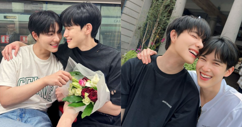 Les acteurs thaïlandais Both et Newyear se sont fiancés après la légalisation du mariage pour tous en Thaïlande : « J'ai dit oui » les deux fiançailles du nouvel an