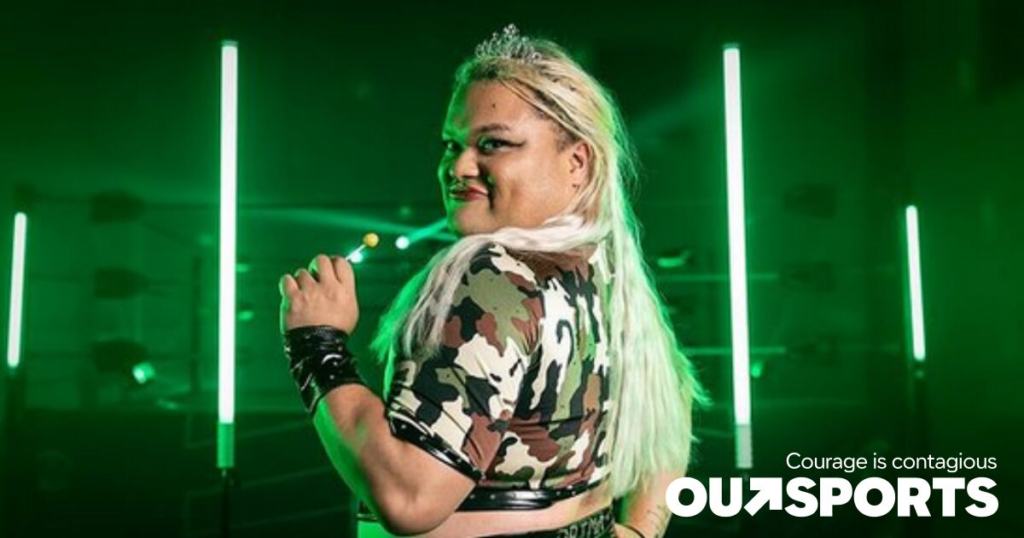 Pour Nikki Van Blair, lutteuse professionnelle trans, entrer dans l'histoire fait partie du plaisir. Pour Nikki Van Blair, lutteuse professionnelle trans, entrer dans l'histoire fait partie du plaisir.