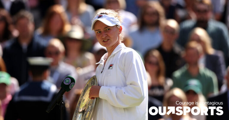 Le champion de Wimbledon rend un puissant hommage à l'icône gay du tennis et rend hommage à la communauté LGBTQ
