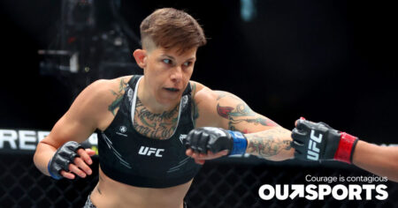 Le combattant Macy Chiasson remporte le combat de l'UFC 303 avec une victoire sanglante et sanglante par TKO