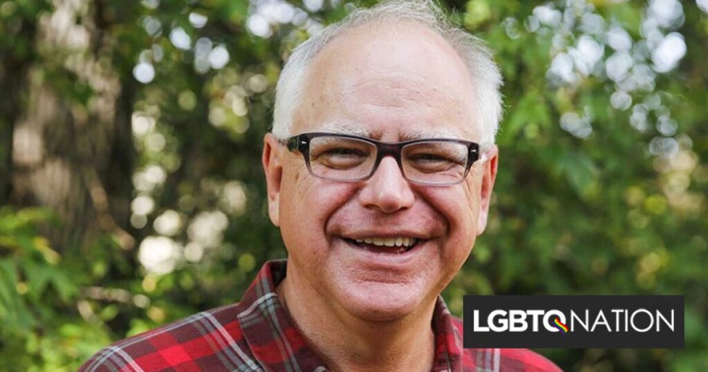 Les étudiants gays et bisexuels de la GSA de Tim Walz saluent ses conseils qui ont changé leur vie Les étudiants gays et bisexuels de la GSA de Tim Walz saluent ses conseils qui ont changé leur vie