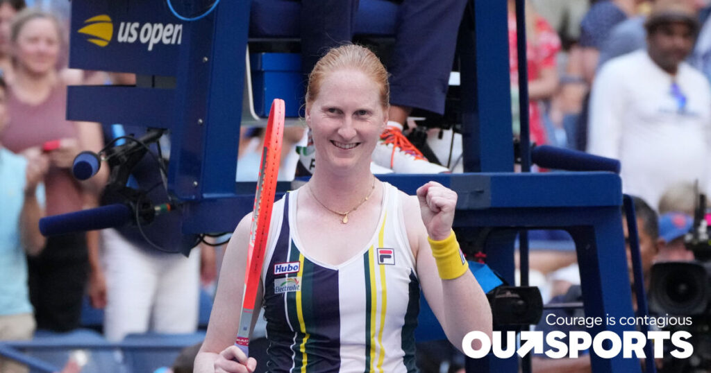 Alison Van Uytvanck, professionnelle de tennis gay, a été une force pour l'inclusion LGBTQ dans le sport Alison Van Uytvanck, professionnelle de tennis gay, a été une force pour l'inclusion LGBTQ dans le sport