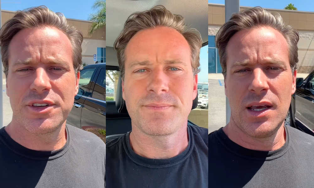 Armie Hammer vend son camion dans une nouvelle vidéo : « Je ne peux pas me le permettre » Armie Hammer vend son camion dans une nouvelle vidéo : « Je ne peux pas me le permettre »