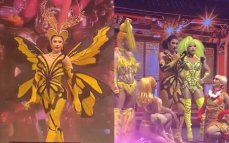La gagnante de Drag Race, Nymphia Wind, laisse les fans sans voix avec sa performance olympique