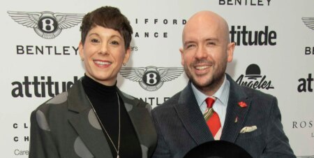 Like Minded Friends co-hosts Suzi Ruffell and Tom Allen.