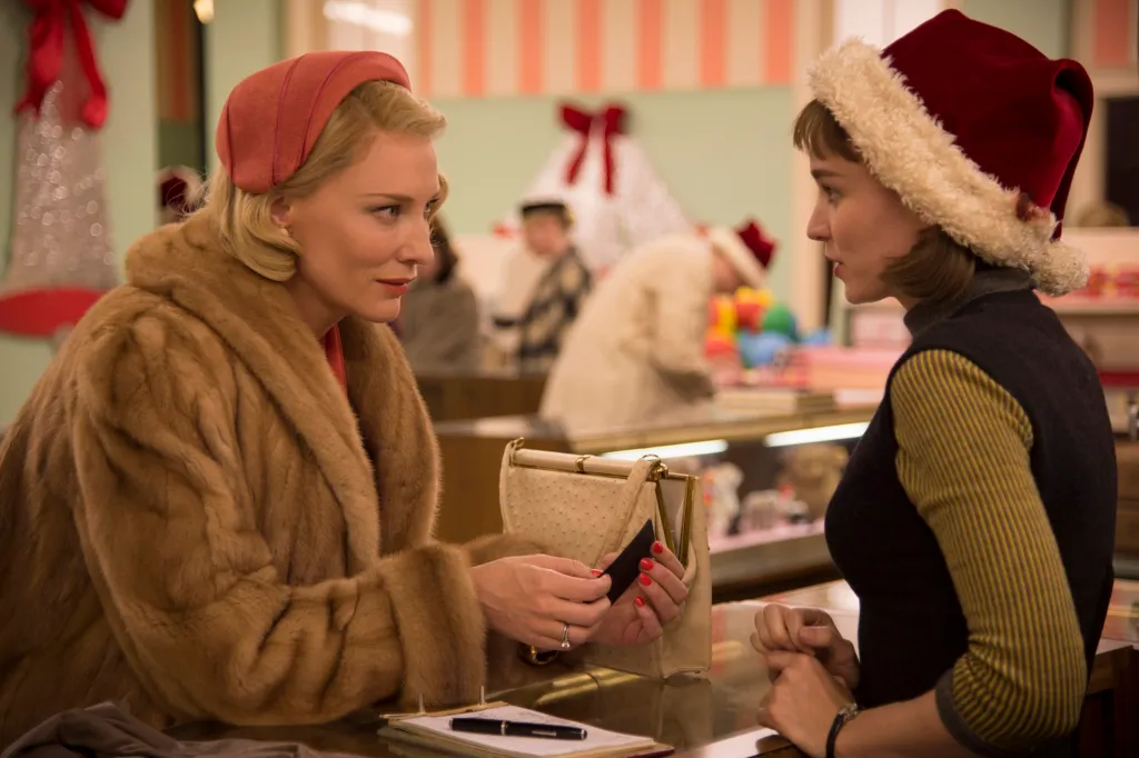 Cate Blanchett et Rooney Mara dans Carol