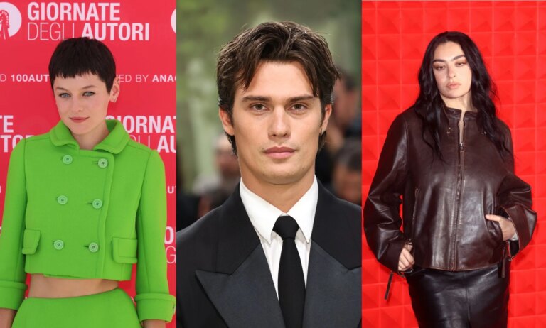 Emma Corrin, Nicholas Galitzine, Charli XCX