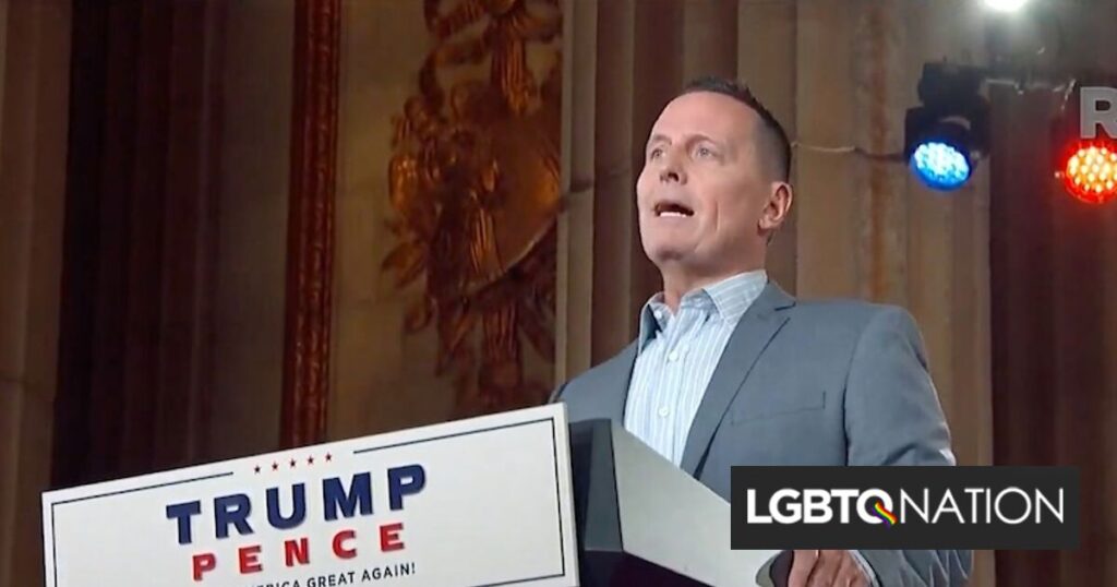 Richard Grenell, un responsable gay de Trump, est lié à un groupe derrière une campagne publicitaire antisémite Richard Grenell, un responsable gay de Trump, est lié à un groupe derrière une campagne publicitaire antisémite