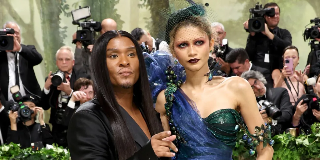 Law Roach et Zendaya au Met Gala.